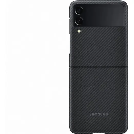 EF-XF711SBE Samsung Aramid Cover for Galaxy Z Flip 3 Black (Damaged Package)
