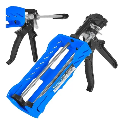 Double Cartridge Caulking Gun