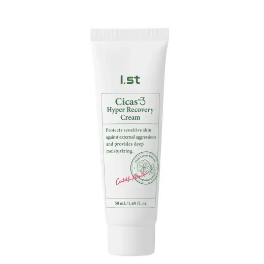 I.ST, Cicas no.3 Hyper Recovery, Sensitive, Daily, Light Cream, For Face, 50 ml