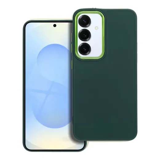 FRAME telefono dėklas Samsung Galaxy S25 (S931) žalias