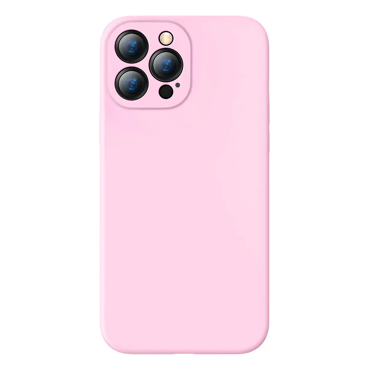 Baseus Liquid Silica Case for iPhone 13 Pro (pink)