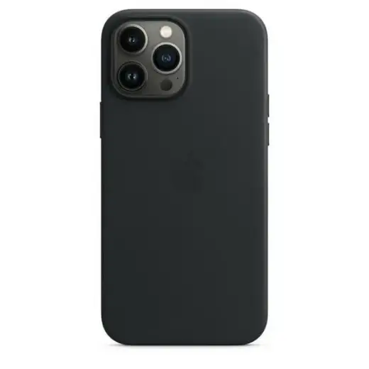 MM1R3ZM|A Apple Leather Magsafe Cover for iPhone 13 Pro Max Midnight