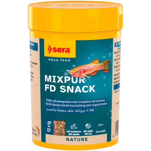 Barība zivim - Sera Mixpur FD Snack 100 ml (12 g)