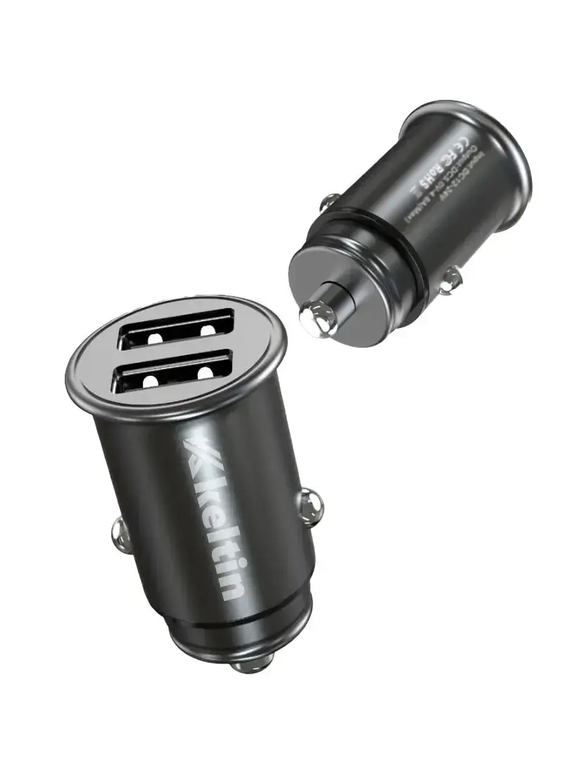 Mini automašīnas lādētājs 24W 4.8A (ātrā uzlāde)
