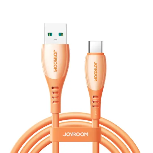 Joyroom S-A59 andmeedastus- ja laadimiskaabel | USB-A kuni USB-C | 15W | 1.2m | oranž