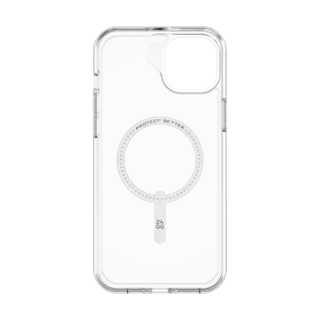 ZAGG Crystal Palace Snap MagSafe Case for iPhone 14 Plus | 15 Plus - Clear
