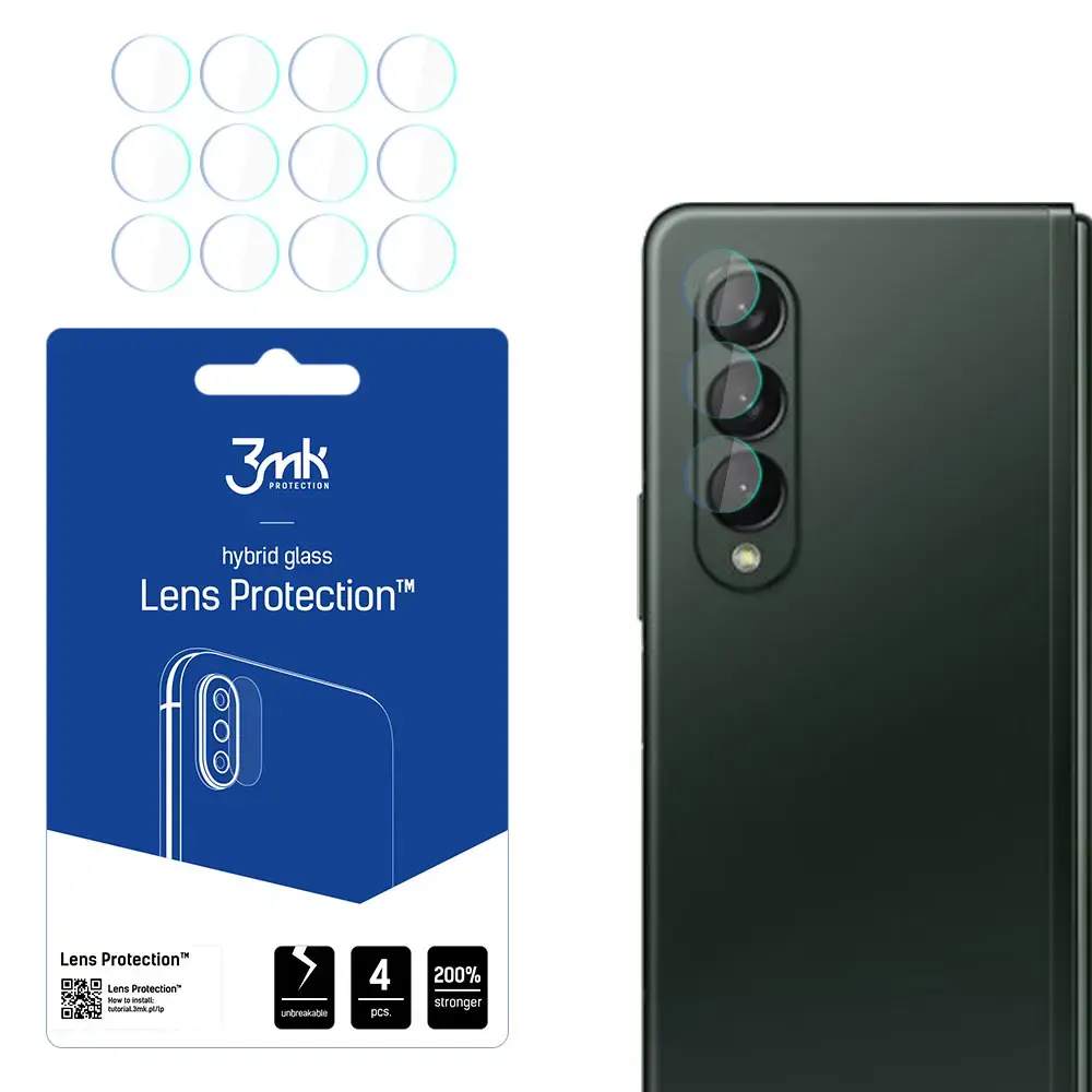 3mk Lens Protection do Samsung Galaxy Z Fold 3 5G (Front)