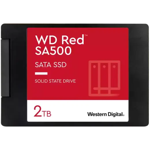 SSD POWERED BY SANDISK  Red (2.5'', 2TB, SATA III 6 Gb/s)