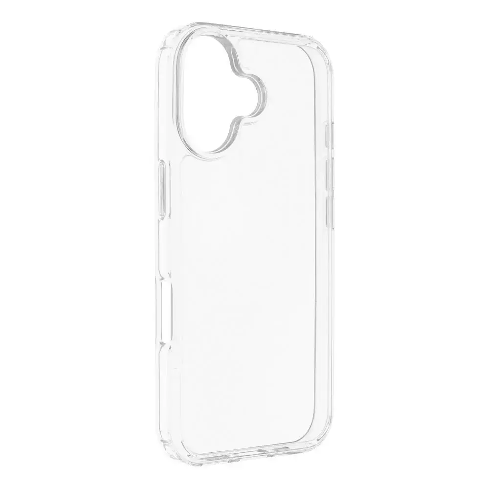 SUPER CLEAR HYBRID maciņš telefonam iPhone 16 caurspīdīgs