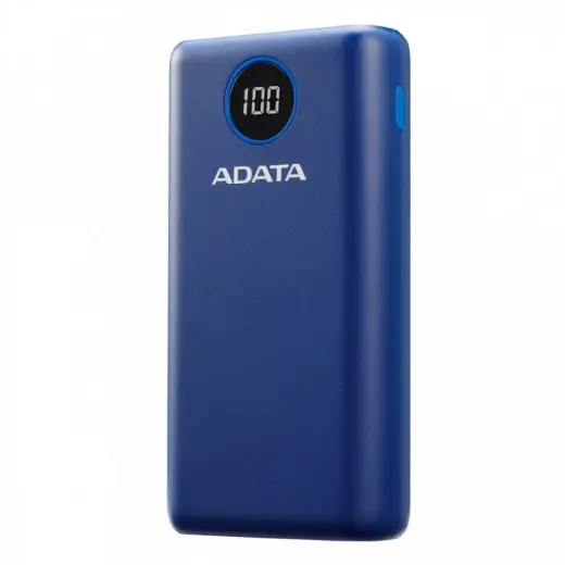 Внешний аккумулятор (powerbank) P20000QCD 20000mAh Синий QC|PD
