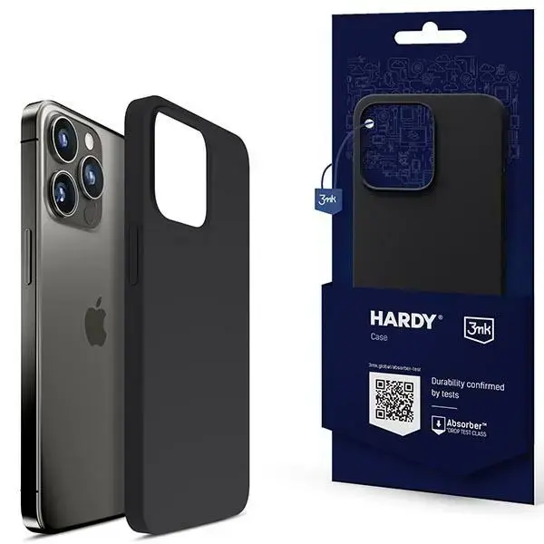3MK Hardy Case iPhone 13 Pro 6,1" graphite gray-black MagSafe