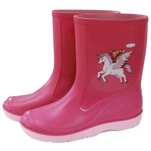 Zābaki PVC bērnu roza 34 izm. vienrags