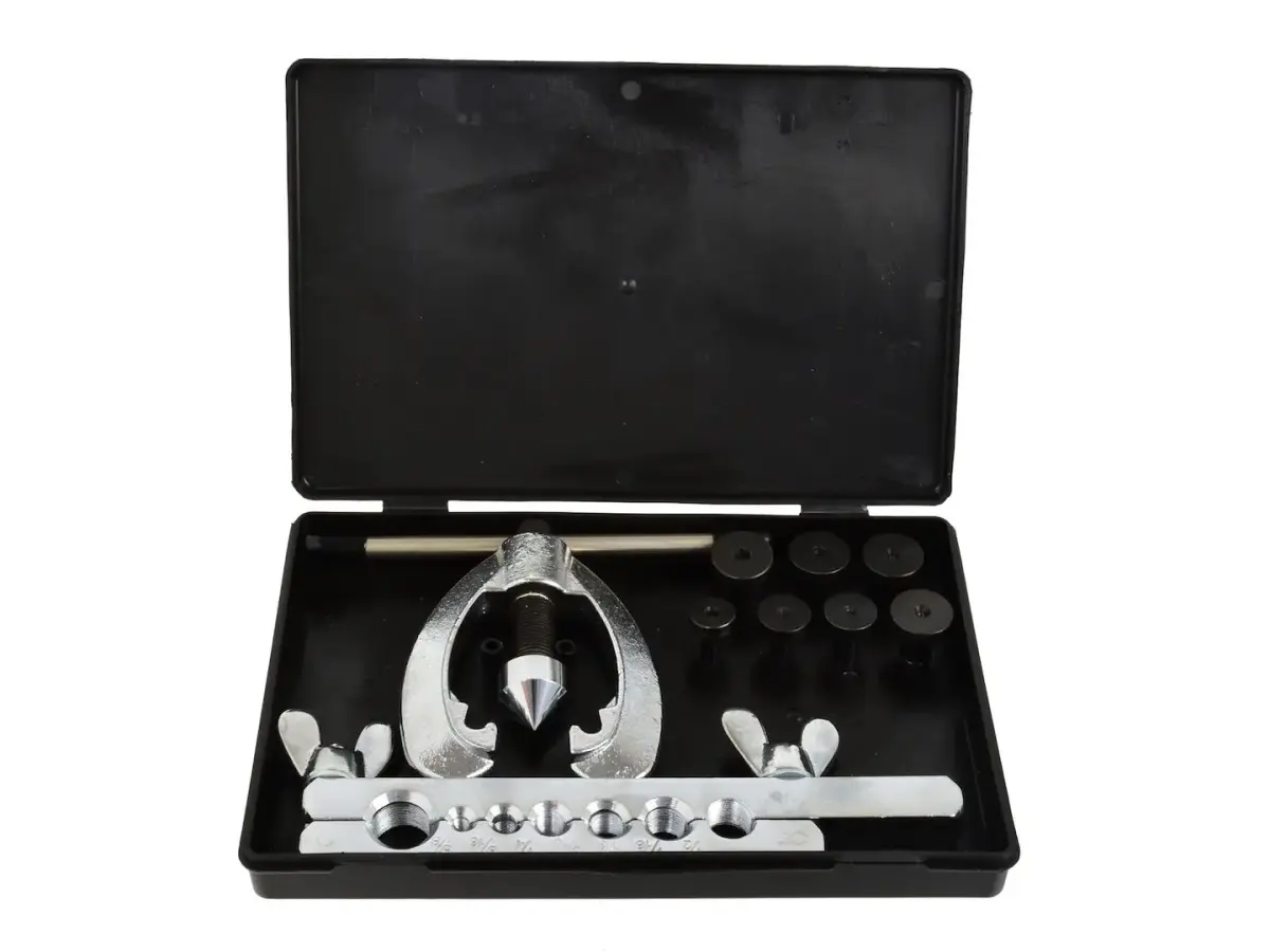 9-piece Double Flaring Tool Kit with Black Case