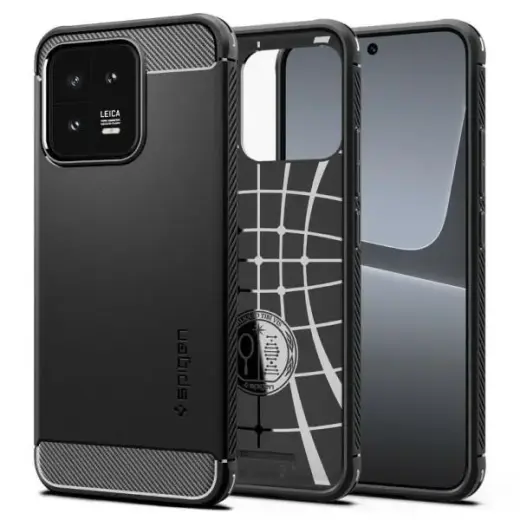 Spigen Rugged Armor Xiaomi 13czarny|black matte ACS05323