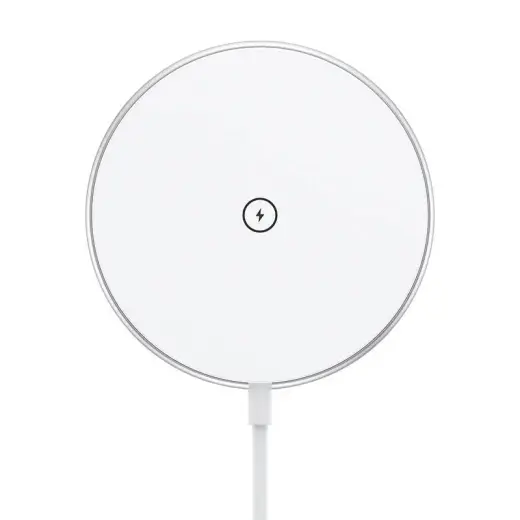 Wireless double charger Choetech T580 15W  (white)