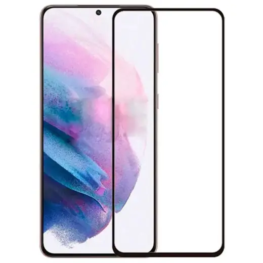 Goodbuy full glue 5D tempered glass with frame Samsung G990 Galaxy S21 FE black