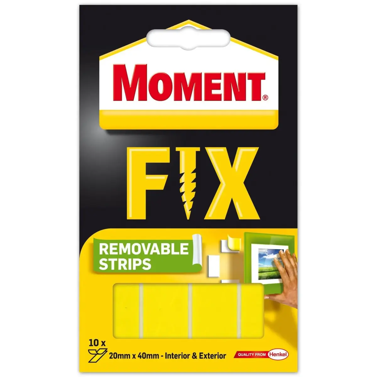 Līmlente abpusēja Moment FIX noņemama 10gb