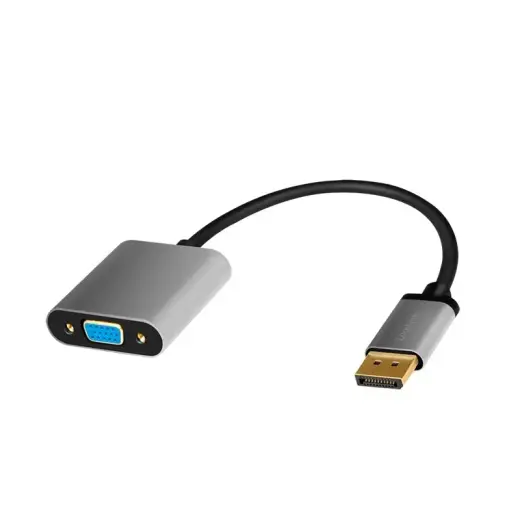 Displayport to VGA adapt er, 1080p|60Hz,alu,0.15