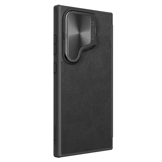 Nillkin Qin Book Prop Case for Samsung Galaxy S24 Ultra Black