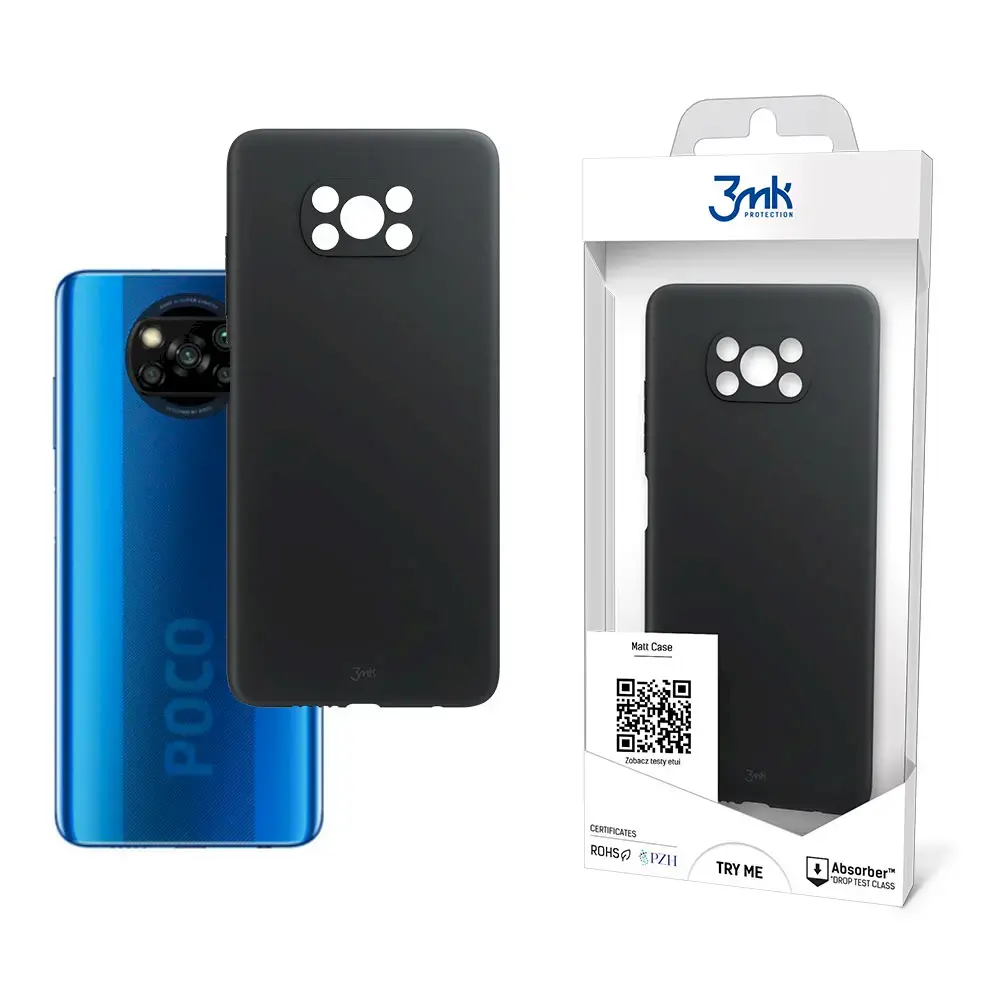 Xiaomi POCO X3 NFC - 3mk Matt Case black