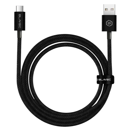 Blavec Candy провод для передачи данных и зарядки | USB-A на USB-C | 60W | 2м | черный