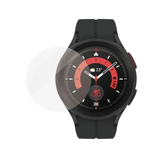 Fusion Nano 9H aizsargstikls pilnam ekrānam Samsung Galaxy Watch 5 Pro 45mm