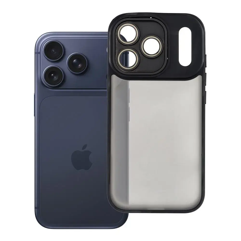 Variete maciņš telefonam iPhone 17 Pro | iPhone 18 Pro melns