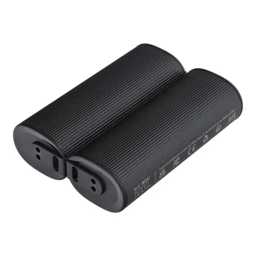 Veger W0587 2 pcs väline akupank (powerbank) | 10 000 mAh | Kätesoojendaja | black, silver