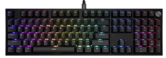 Klaviatūra Genesis Thor 404 Black Gateron Yellow Pro