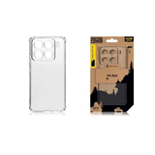 Тактический TPU Plyo чехол для телефона Xiaomi 15 Pro 5G прозрачный