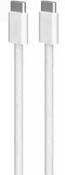 Puro Fabrik datu pārraides un uzlādes vads | USB-C uz USB-C | 60W | 1.5m | balts
