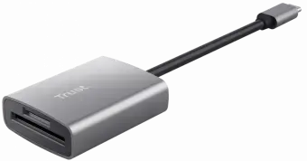 Karšu lasītājs Trust Fast Aluminium USB Cardreader