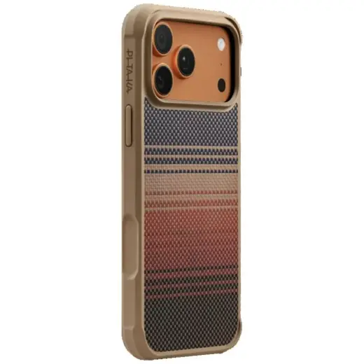 Etui PITAKA Aramid ProGuard MagSafe do    iPhone 17 Pro sunset