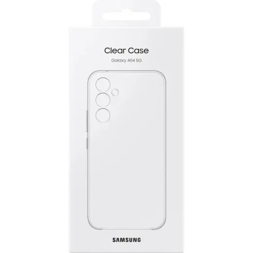 EF-QA546CTE Samsung Clear Cover for Galaxy A54 5G Transparent (Damaged Package) Foto 4