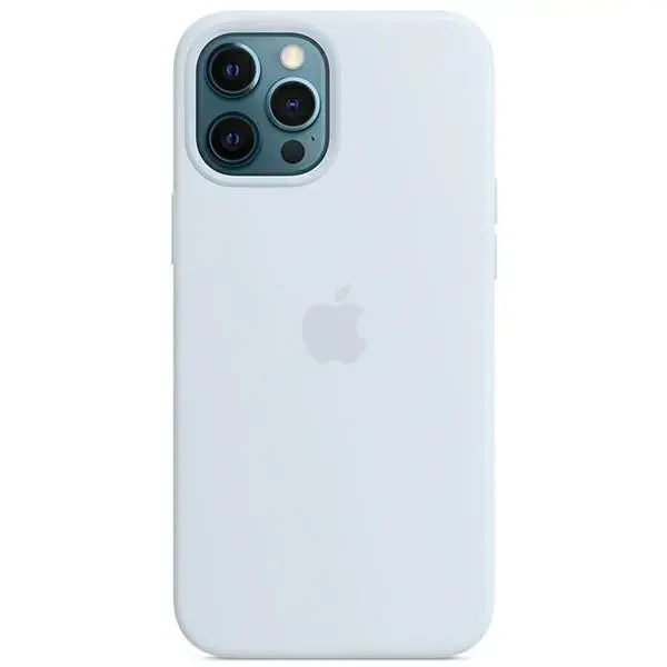 MKTY3ZE|A Apple Silicone Magsafe Cover for iPhone 12 Pro Max Cloud Blue