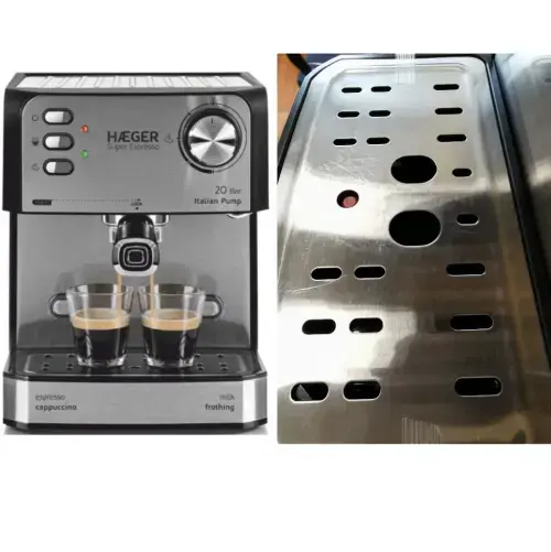 Haeger CM-85B.011A Super Espresso* Espresso automāts 1.6L 850W (Paraugs, Bojāts iepakojums)