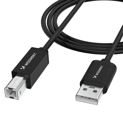 Wozinsky WKDDY3S USB-B - USB-A 480Mb|s Cable 2m - Black