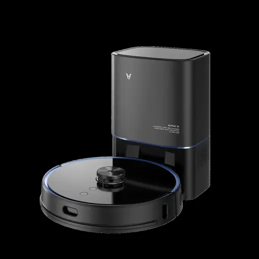 Intelligent vacuum cleaner Viomi S9 Alpha with emptying station (black)