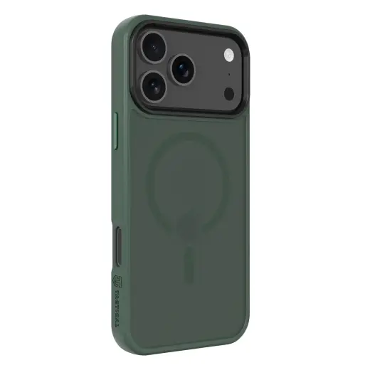 Tactical MagForce Hyperstealth чехол с поддержкой MagSafe для телефона iPhone 17 Pro Max зеленый