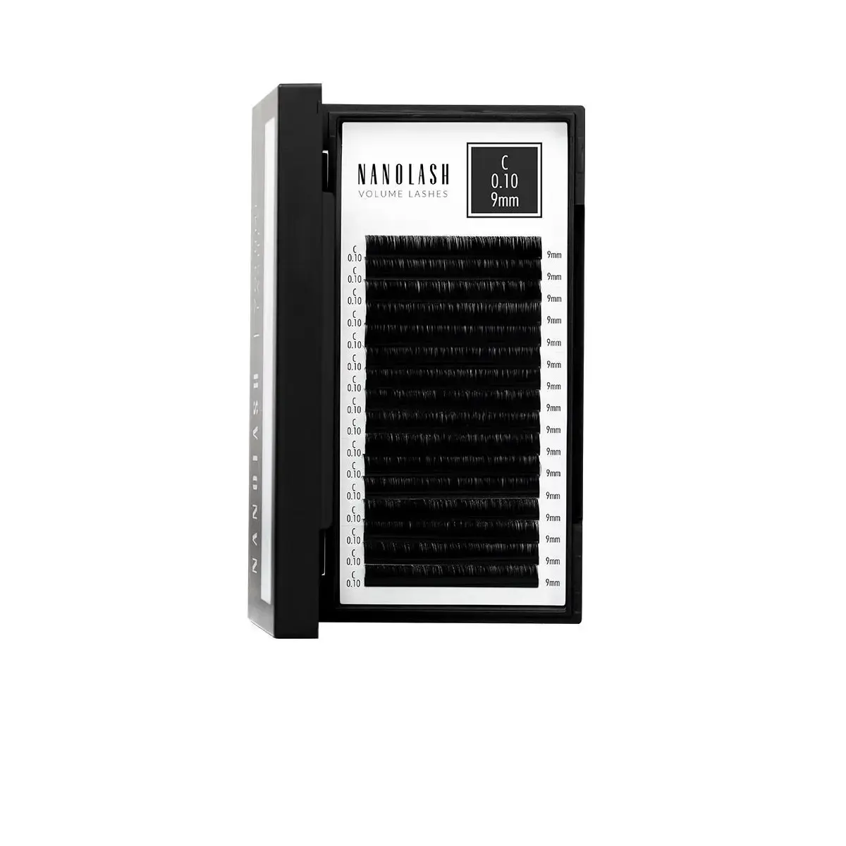 Nanolash - Volume Lashes Pestanas Postizas 010 C 9 Mm 1 U