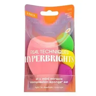 Sponge Set Real Techniques Hyperbrights XL + Mini Miracle Complexion