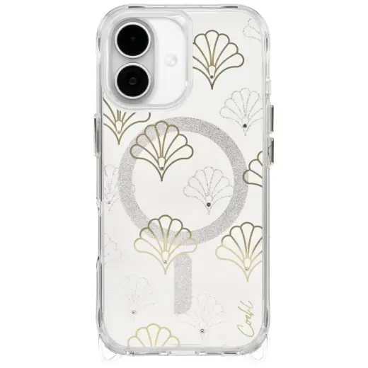 UNIQ Coehl Maree case for iPhone 17 Magnetic Charging silver