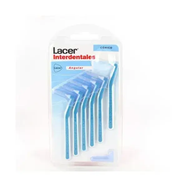 LACER Interdental Angular Cylindrical Conical Brush 6 Units