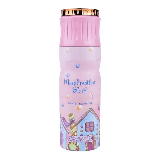 Paris Corner, Marshmallow Blush, Deodorant Spray, For Women, 200 ml