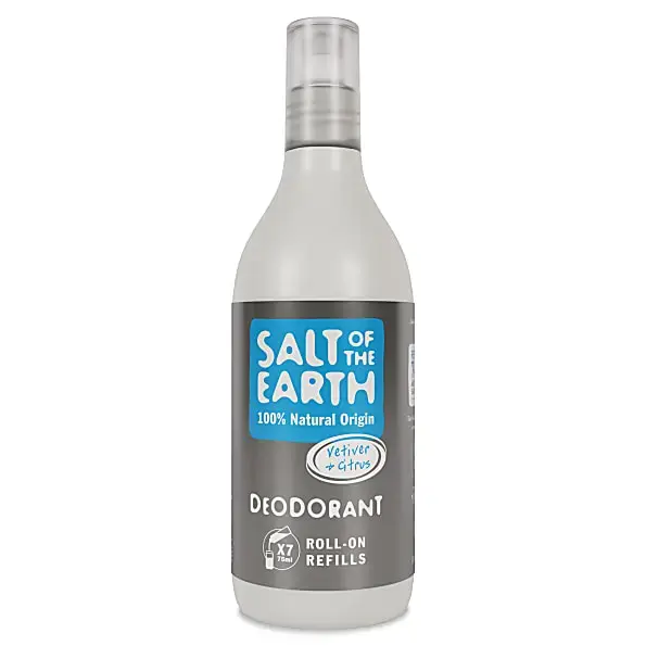 Salt of the Earth Roll-on Deodorant Refill - Vetiver & Citrus