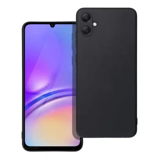 MATT maciņš telefonam Samsung Galaxy A05 (A055) melns