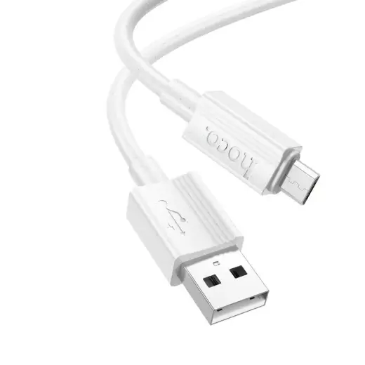 HOCO X107 провод для передачи данных и зарядки | USB-A на Micro USB | 12W | 1m | белый