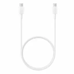 Samsung EP-DA705BWEGWW datu pārraides un uzlādes vads | USB-C uz USB-C | 1m | balts
