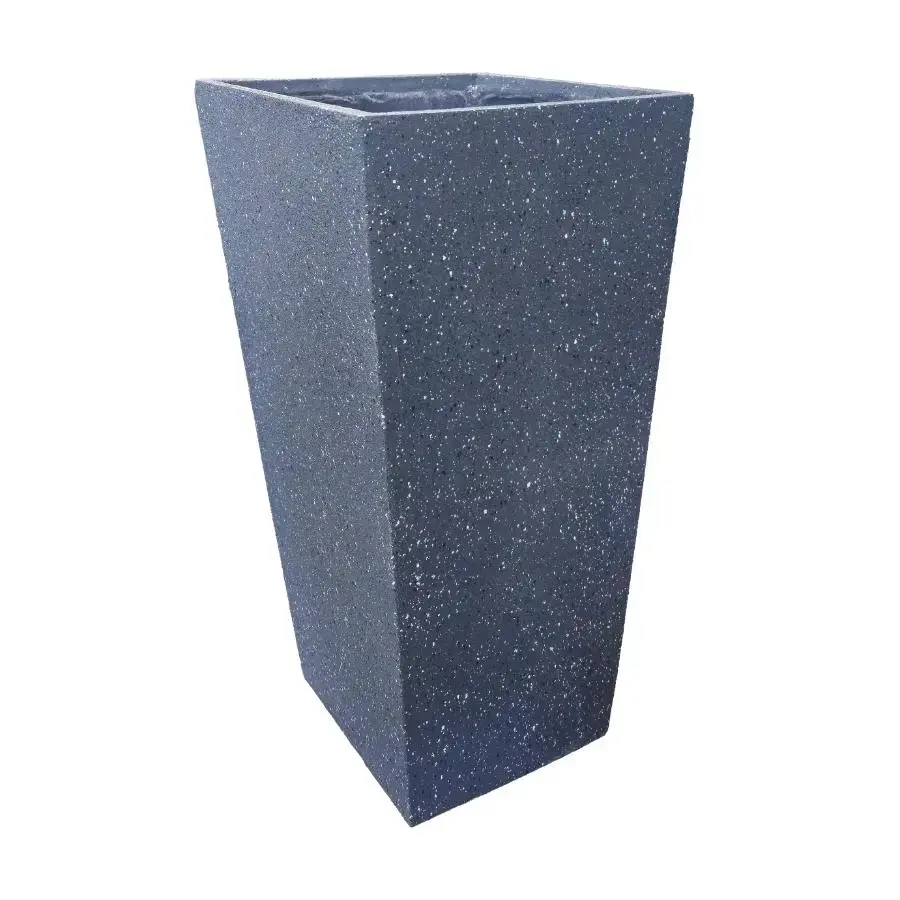 BESK Glass fiber flower pots 40x40x80cm