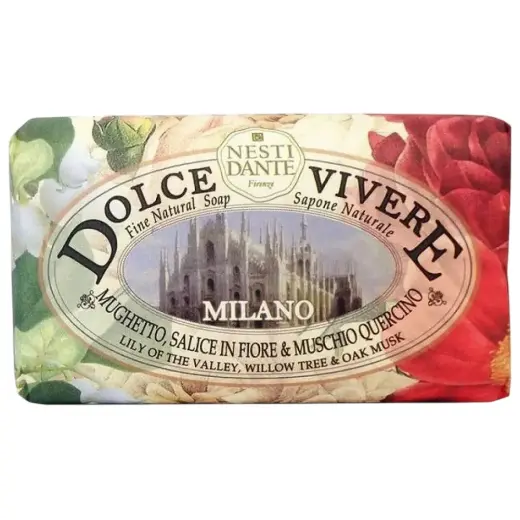 Nesti Dante, Dolce Vivere Milano, Cleansing & Hydrating, Scented Soap Bar , 250 g